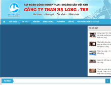 Tablet Screenshot of halongcoal.com.vn